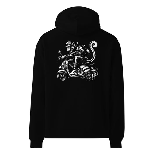 METROPOLIS ROAR WOMEN'S OVERSIZED HOODIE URBAN MONKEYS